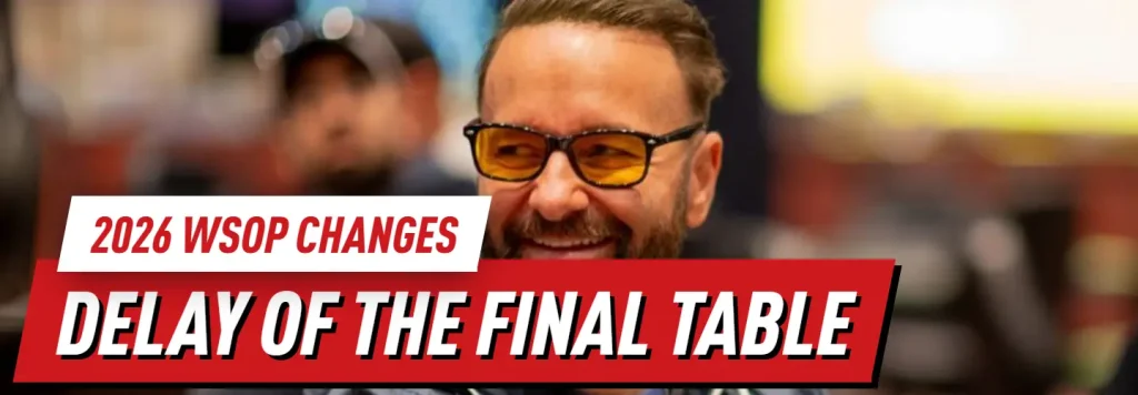 Daniel Negreanu: Delay of the Main Event Final Table
