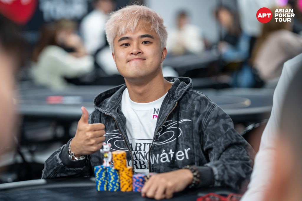 Ka Chun Yuan tops APT Taipei 2025 Main Event Day 1B - Photo by APT
