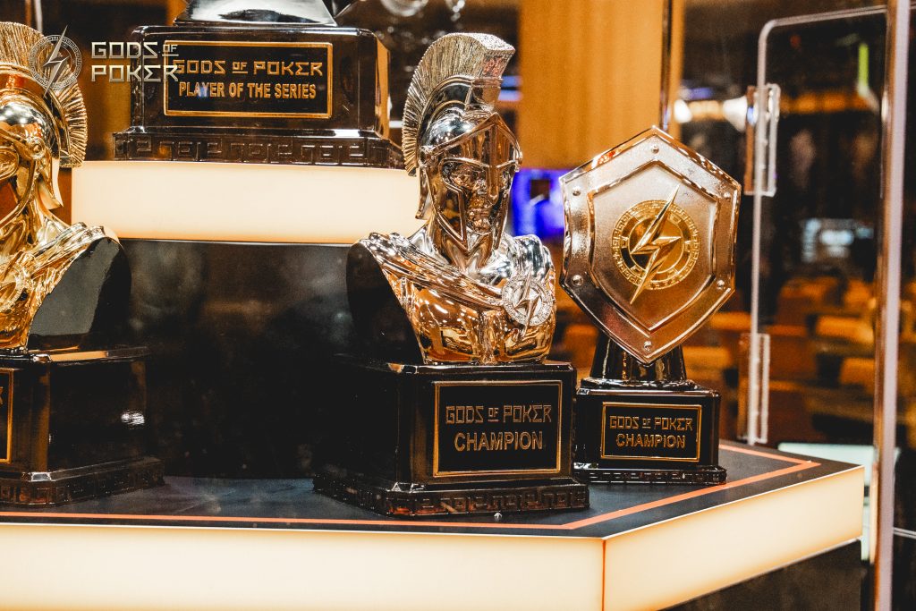 Gods of Poker Taipei - Gold Spartan Trophy