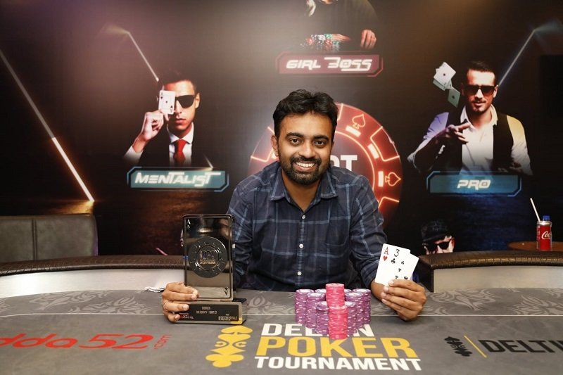 Sandeep Ramesh. Credit: Online Poker News, India Facebook