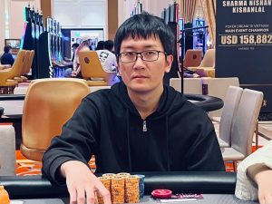 Liu Xinze tops Poker Dream Jeju Main Event Day 1C