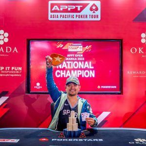 Alvir Inocentes, Photo Credit – PokerStars LIVE Asia