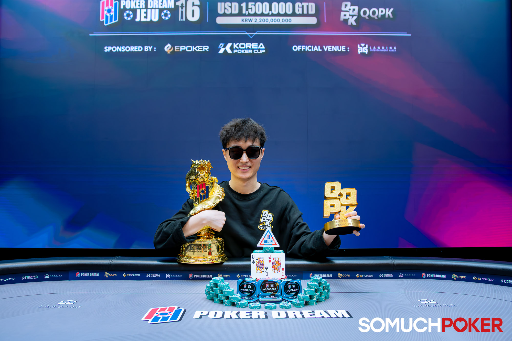 Li Dong - Poker Dream Jeju Main Event Champion