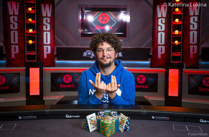 Jonathan Pastore – Photo credit WSOP / PokerNews – Katerina Lukina