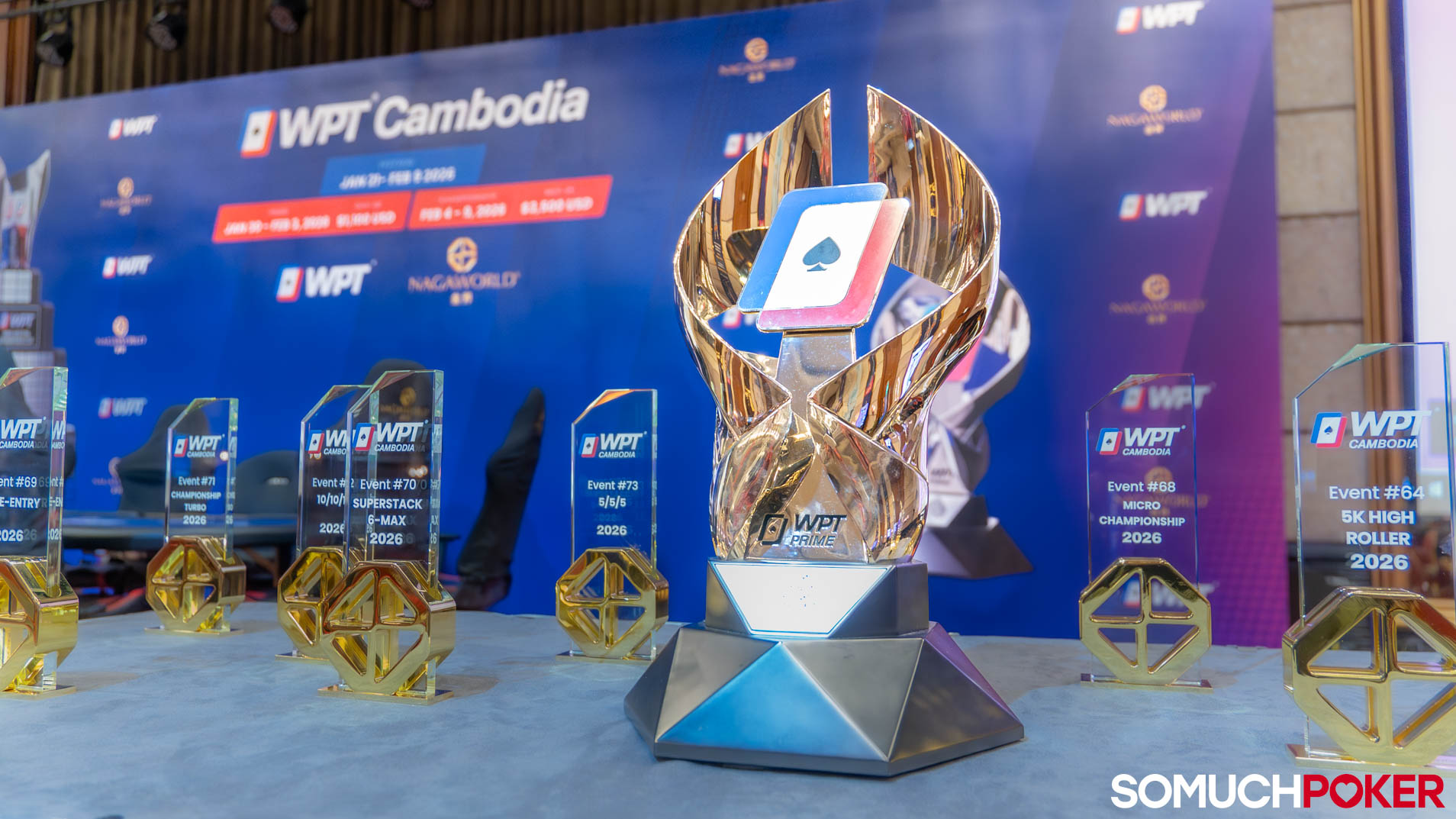 WPT Cambodia 2026 Halfway Highlights: Big Winners Emerge As Prime Action Begins