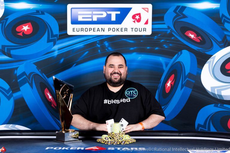Chris Hunichen claims €10,300 EPT High Roller title – Photo credit: PokerStars