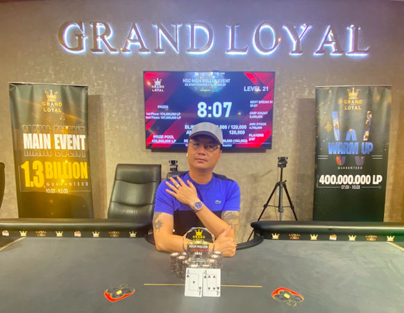 Phan Trọng Linh – High Roller champion