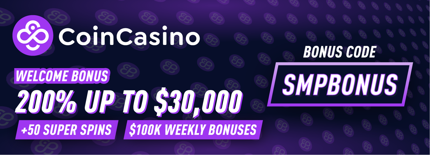 Best CoinCasino Promo Code | 200% welcome bonus of up to $30,000 + 50 Free Spins