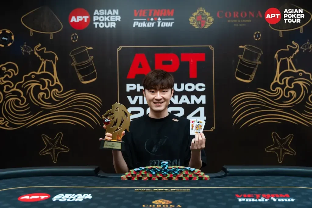 Mingcong Chen, Photo Credit - Asian Poker Tour