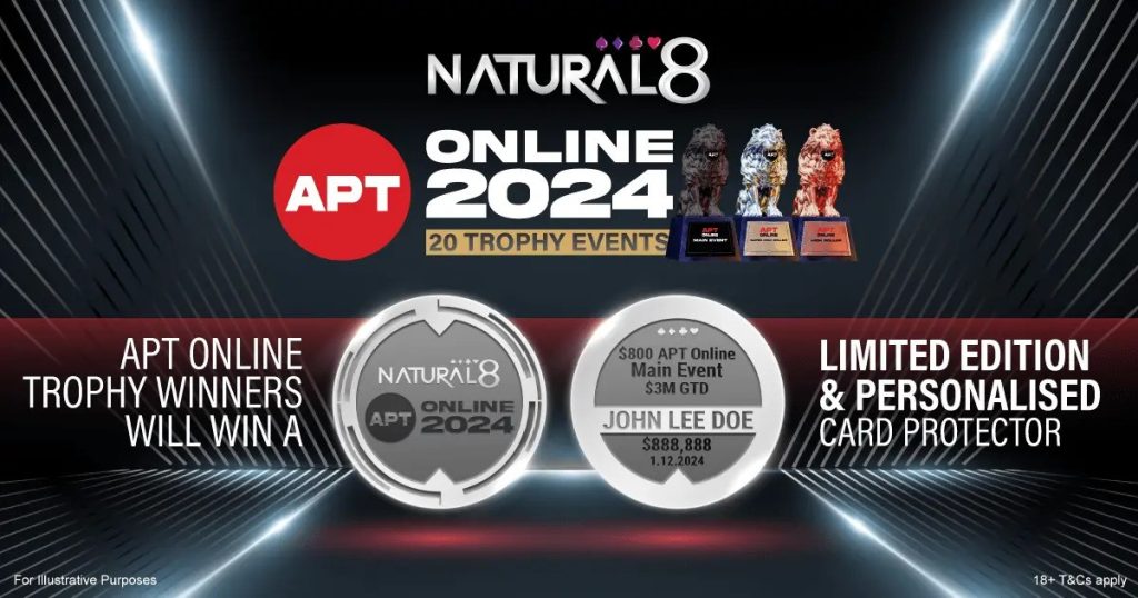 Trophy event winners get their very own APT card protectors too