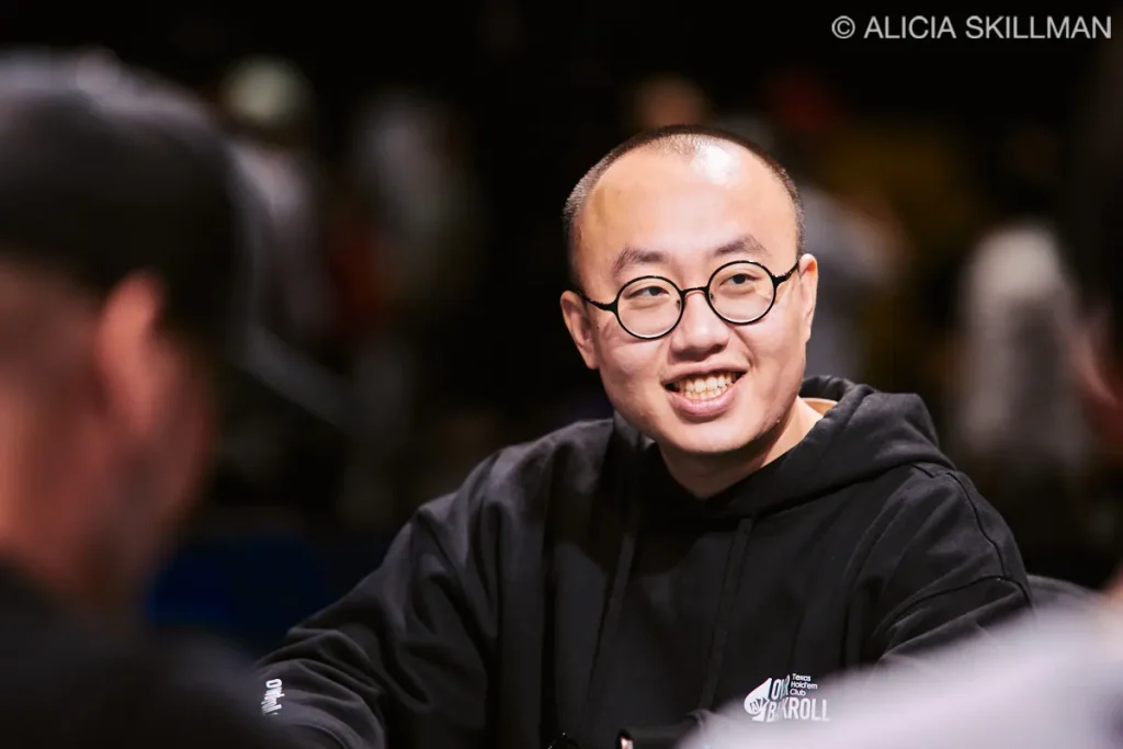 Chih Wei Fan at WSOP - Photo by Pokernews