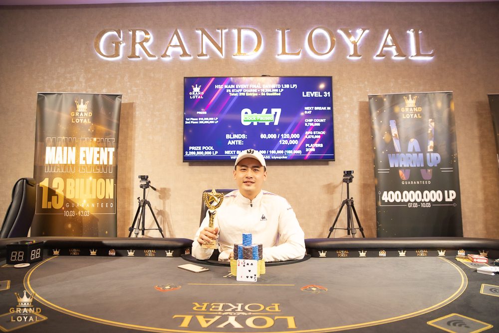 Huỳnh Ngọc Cường – Main Event champion