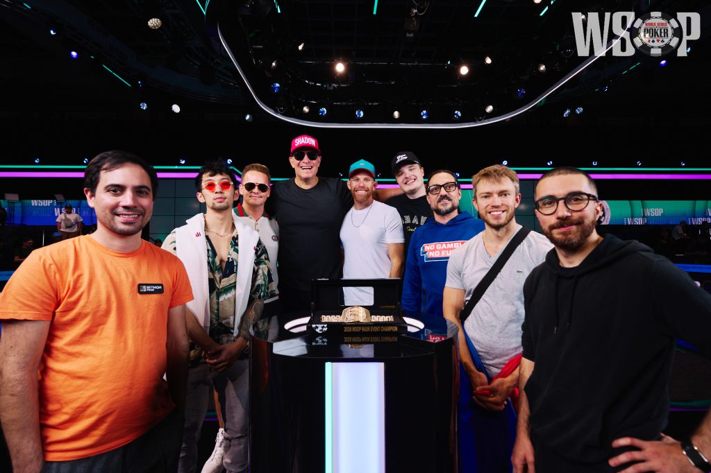 WSOP 2026 Main Event Final Table