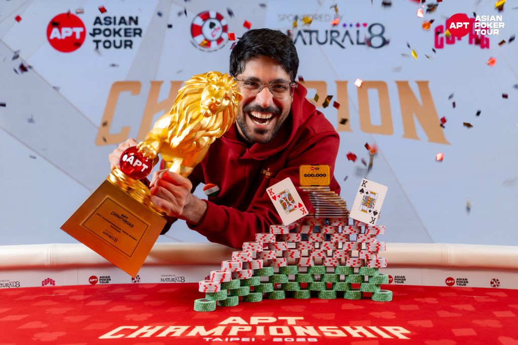 Nishant Sharma (photo courtesy of Asian Poker Tour)