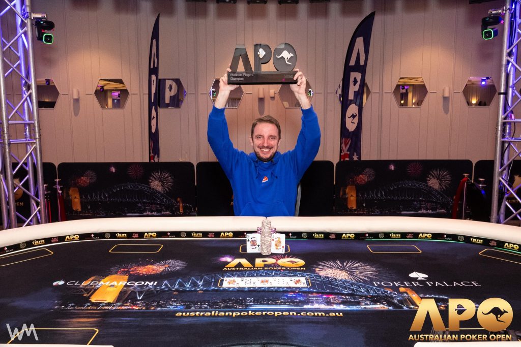 APO 2026 Platinum Player Championships Winner Joris Michl