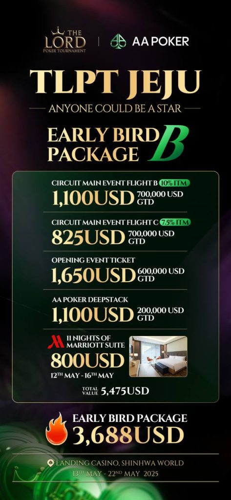 TLPT Early Bird Package