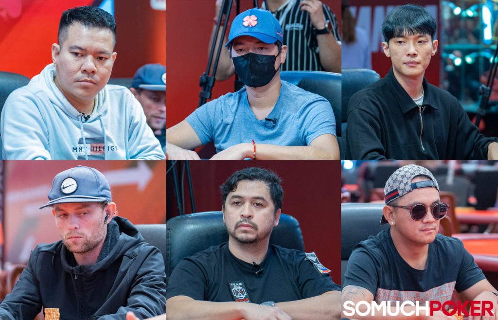 APPT Championship Final Six players