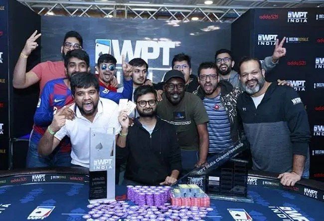 Main Event winner Ashish Munot – Photo credit: WPT
