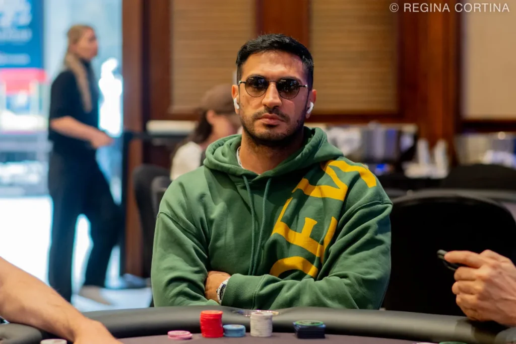 Javid Ismayilov (credit: PokerNews photographer Regina Cortina)
