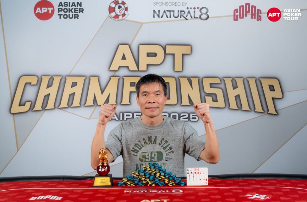 Chung Liang Kuo (photo courtesy of Asian Poker Tour)