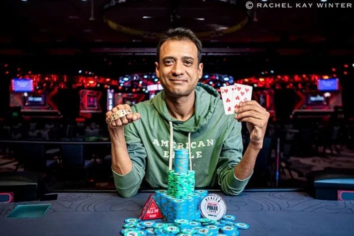 Aditya Agarwal – Photo by WSOP / Pokernews