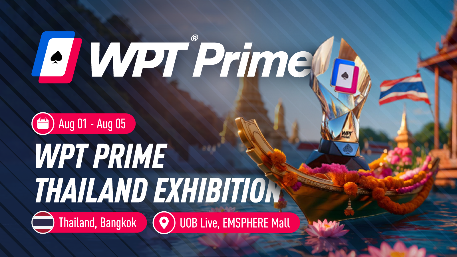 WPT Prime Thailand Exhibition