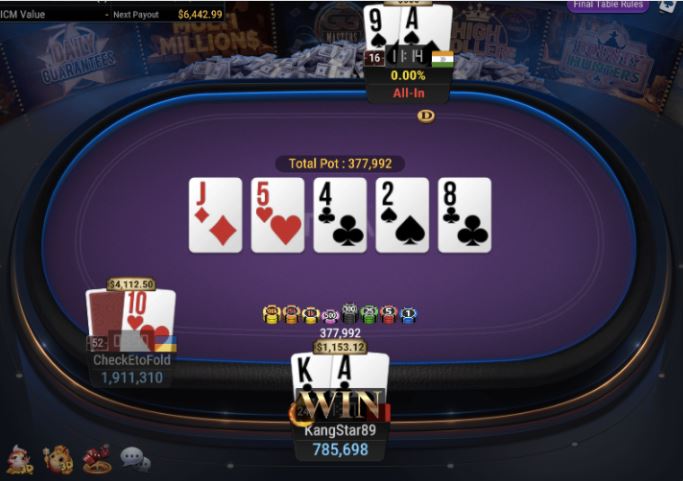 WSOP Side Event – $840 Bounty Hunter High Roller