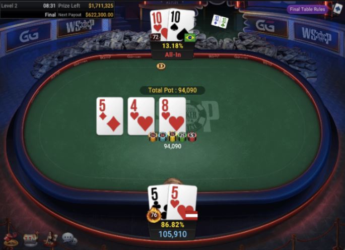 WSOP #79 – $25,000 Heads Up NLHE