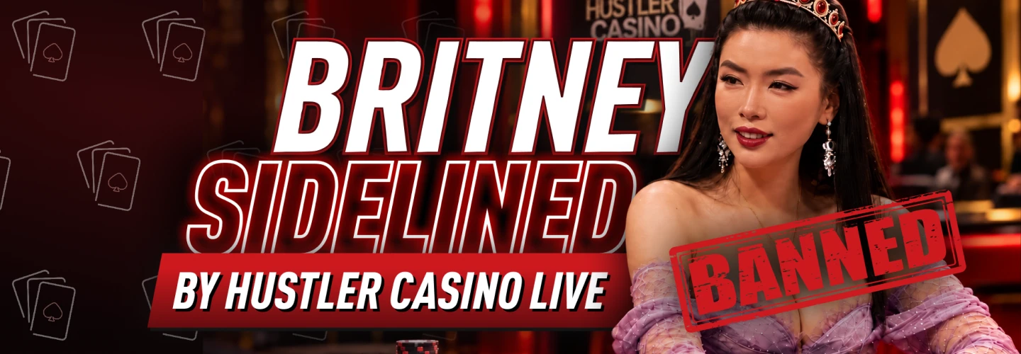 Britney Jing is being sidelined by Hustler Casino Live while the platform reviews collusion and other allegations.