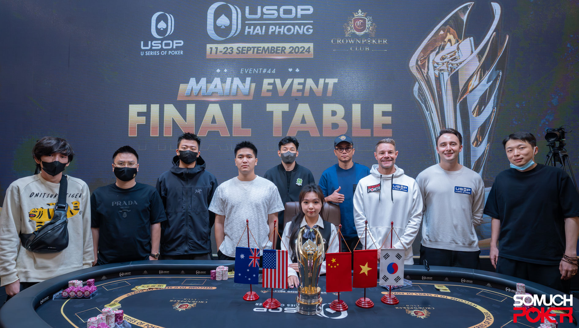 USOP Hai Phong Main Event Final Table