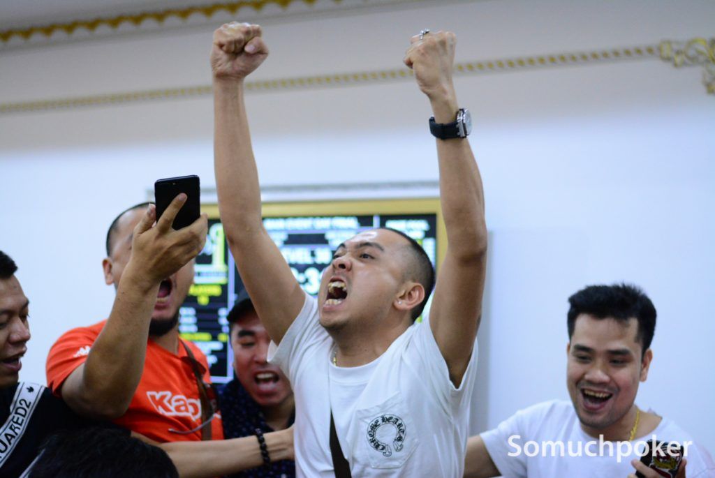 Nguyen Huu Manh before the runner runner