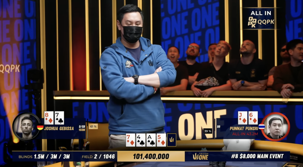 Punnat Punsri - Triton One Main Event runner up