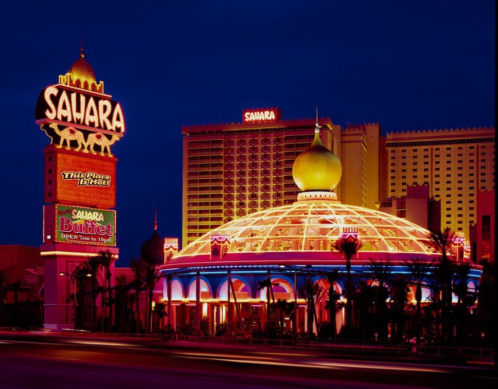 The Sahara Casino in Las Vegas, NV
