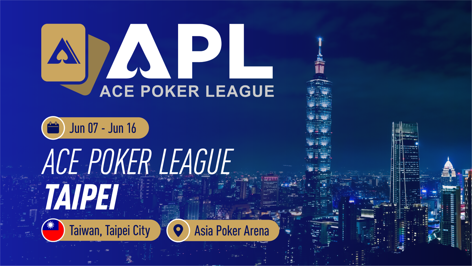 Ace Poker League Taipei