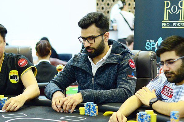 Runner-up finisher Ankit Wadhawan. Credit: Asian Poker Tour