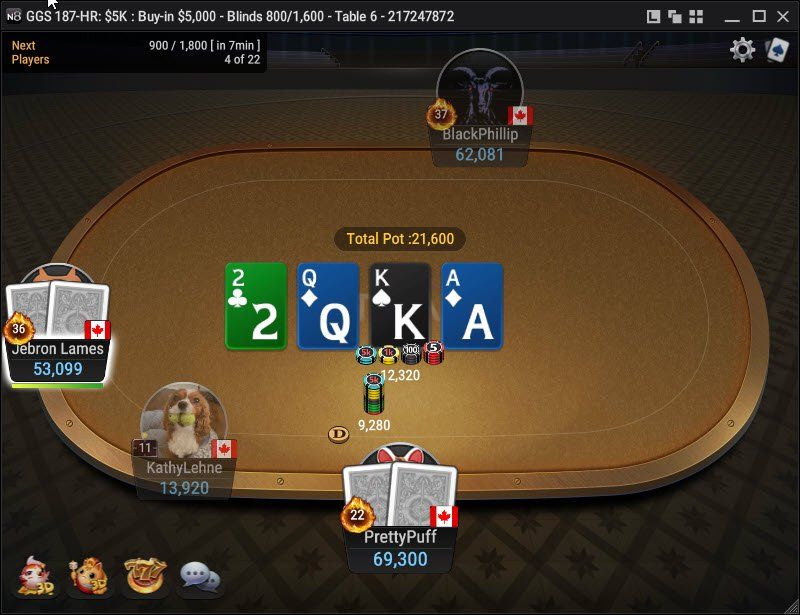 GGS 187-HR: $5K bubble time