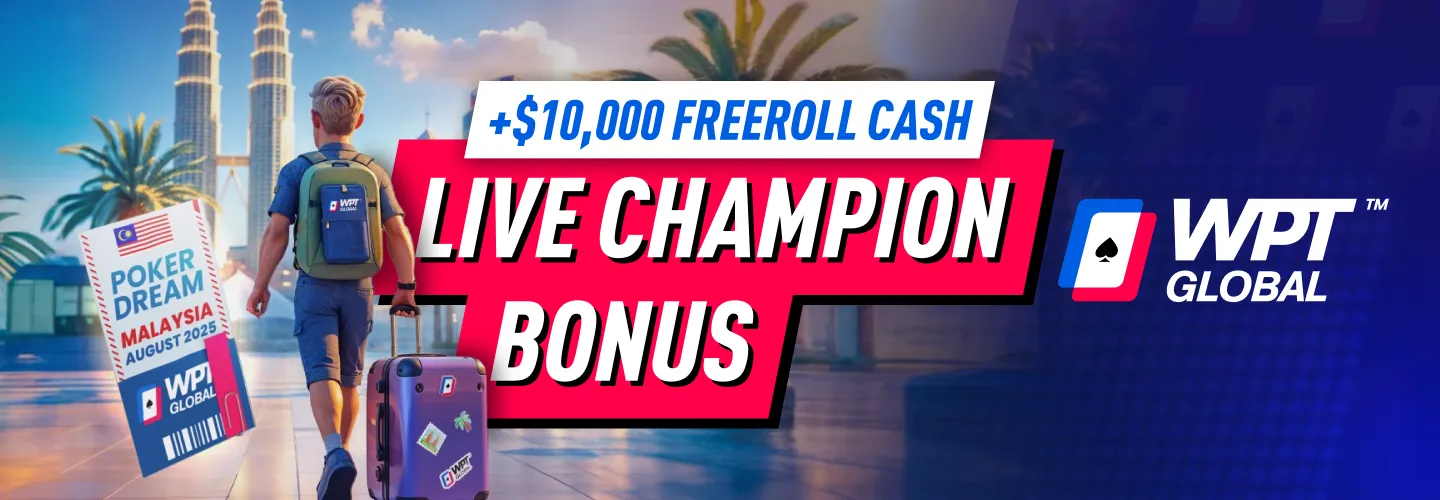 WPT Global Bonus for Malaysian poker players