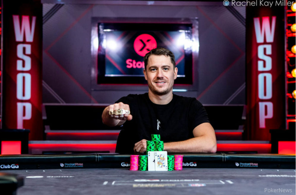 Bryan Schultz – Photo credit WSOP / PokerNews – Rachel Kay Miller