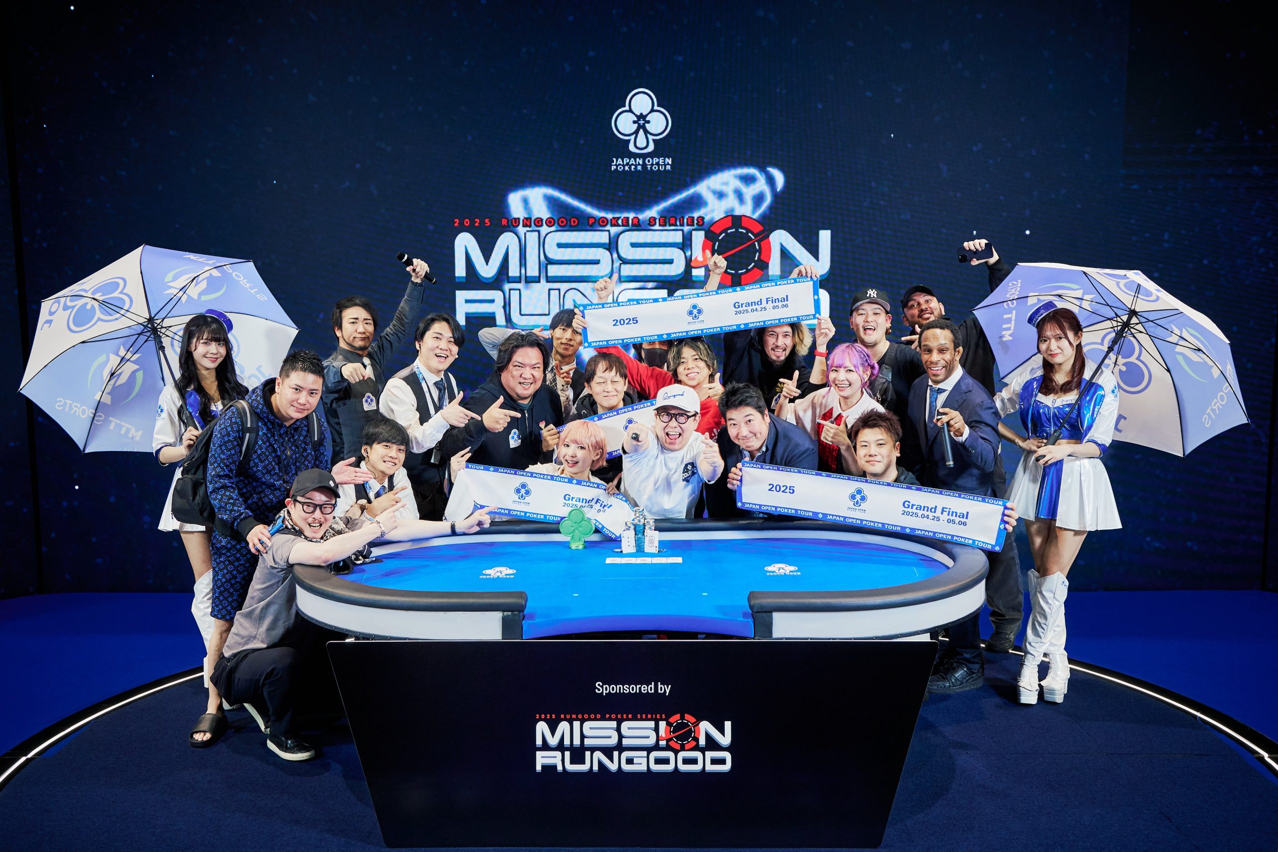 Jun Obara wins Colossus by Mission RunGood at JOPT 2025 - Photo by JOPT
