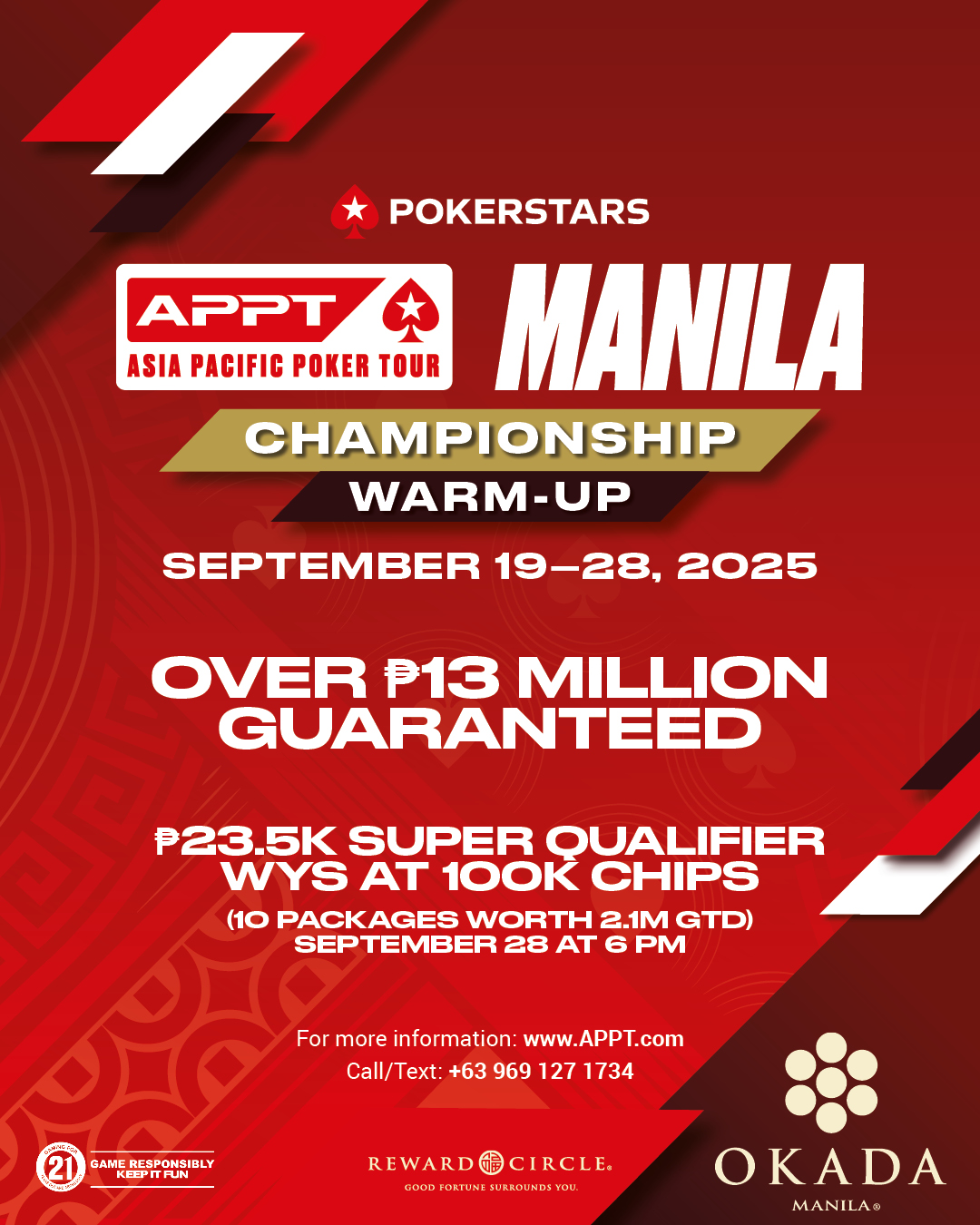 APPT Manila Championship Warm Up
