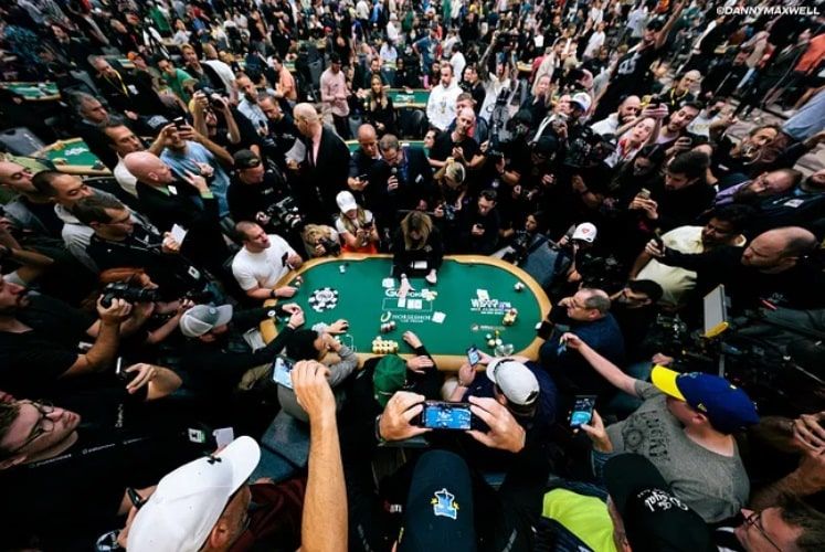2024 WSOP Main Event bubble – Photo by Pokernews