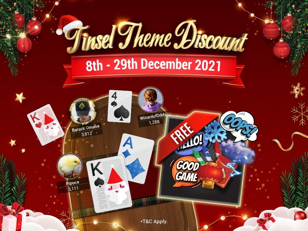 UPoker is having a Christmas Party, and you’re invited!