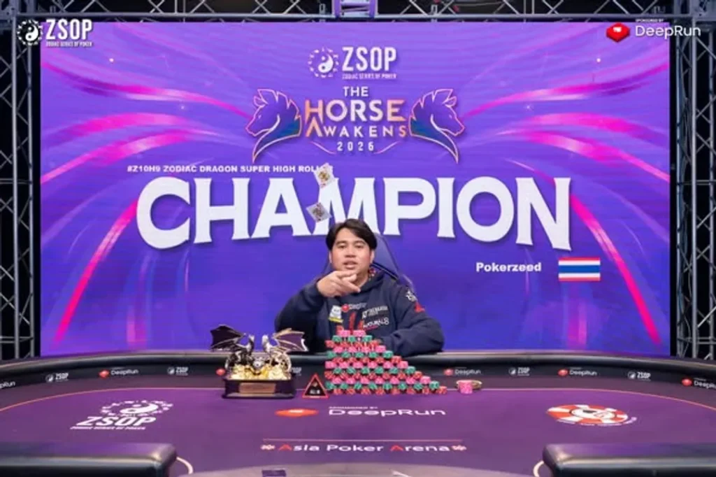 ZSOP 2026 Champion Wutikrai Phraikhieo