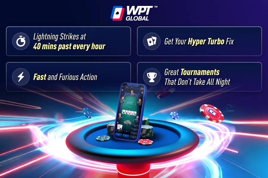 Every hour, amazing poker action at WPT Global