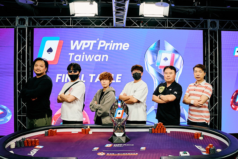 2025 WPT Prime Taiwan Championship final table - Photo by WPT