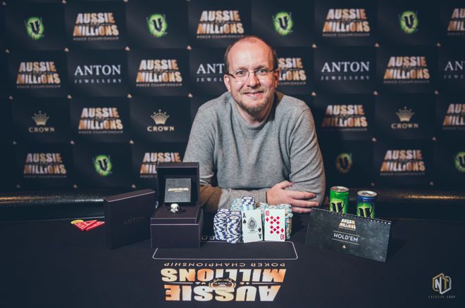 Daniel Mayoh – Photo Crown Poker / Aussie Millions