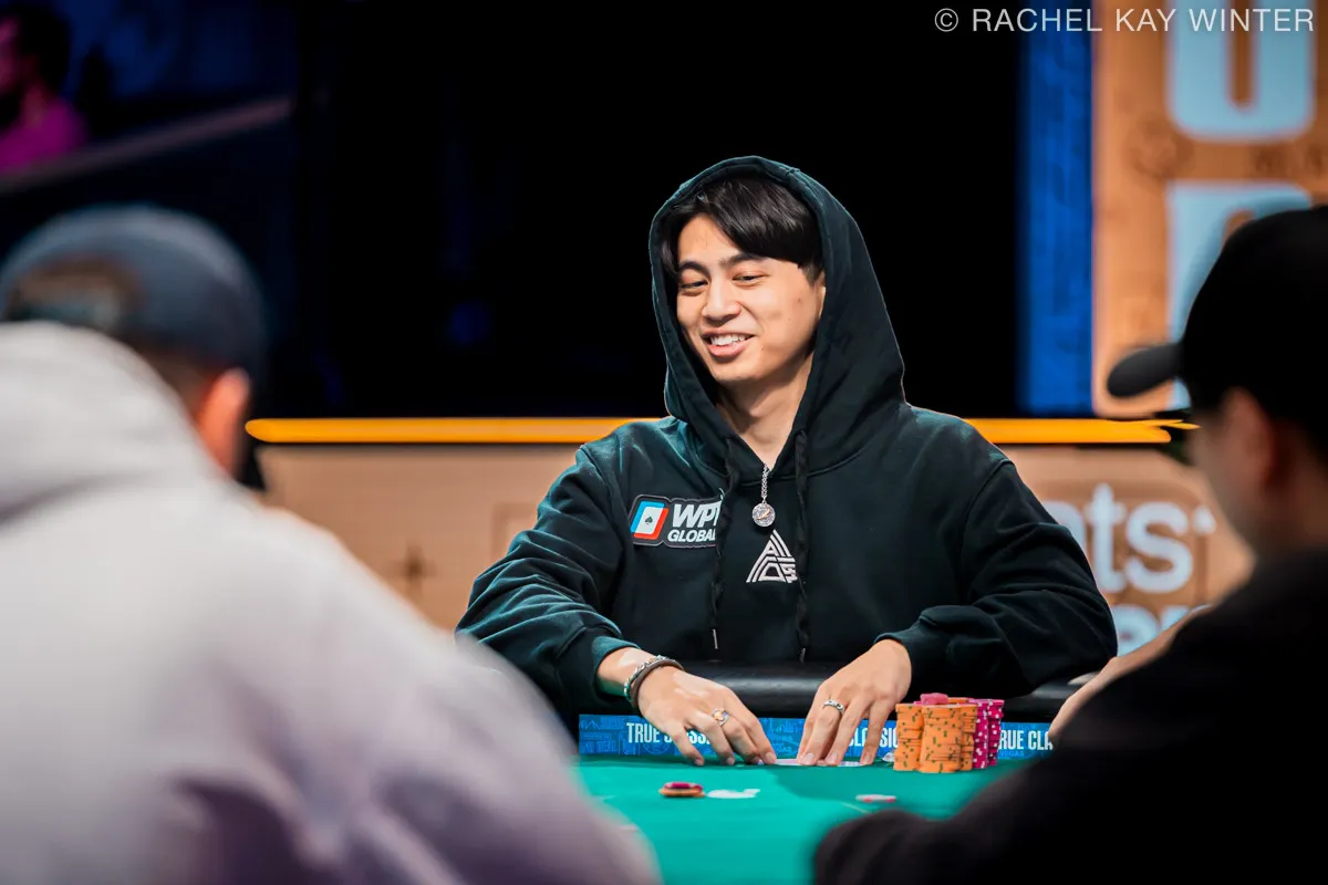 Yu Hsiang Huang finishes 4th in two events at 2025 WSOP - Photo by Pokernews