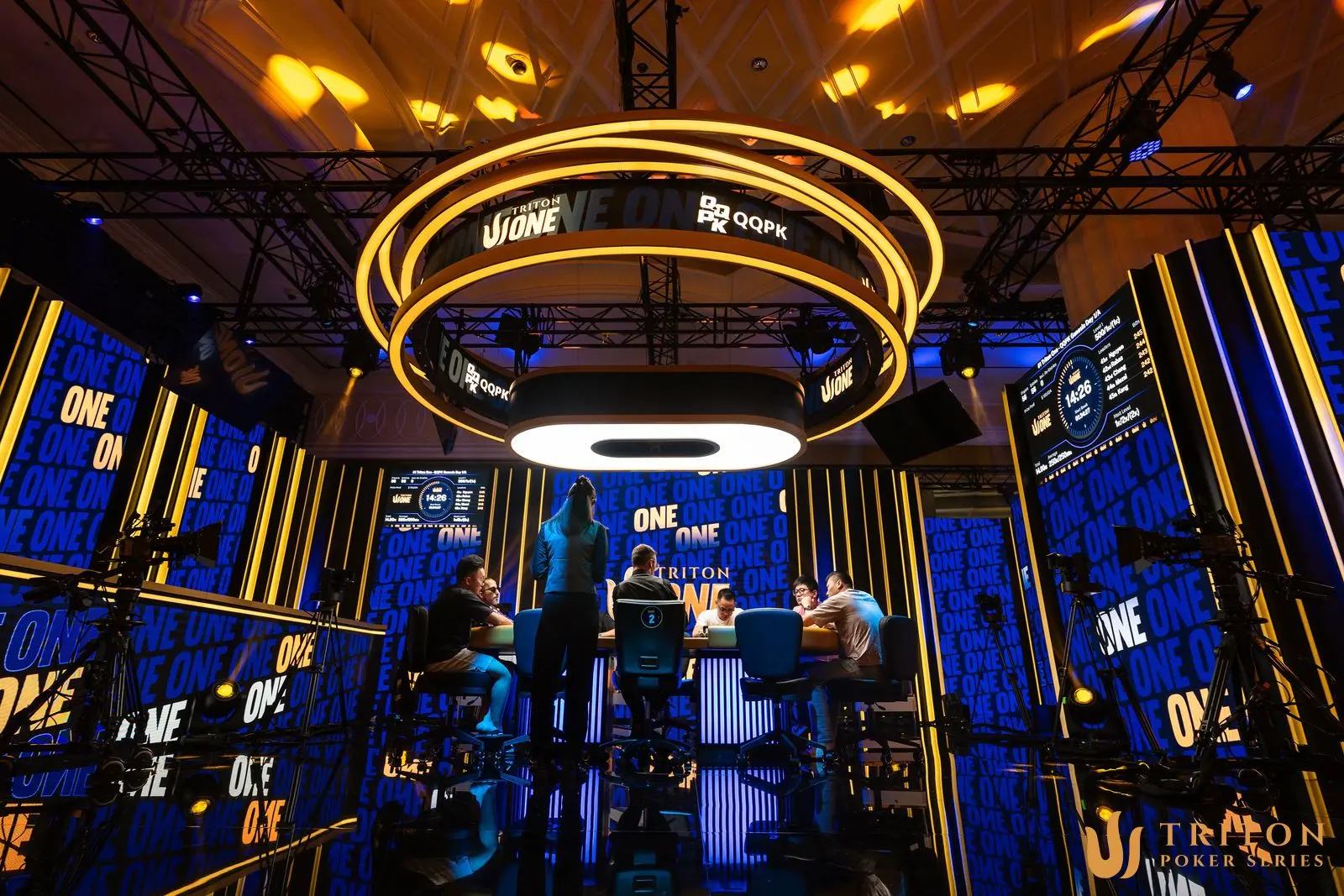The Final Table of a Triton One Event in Jeju