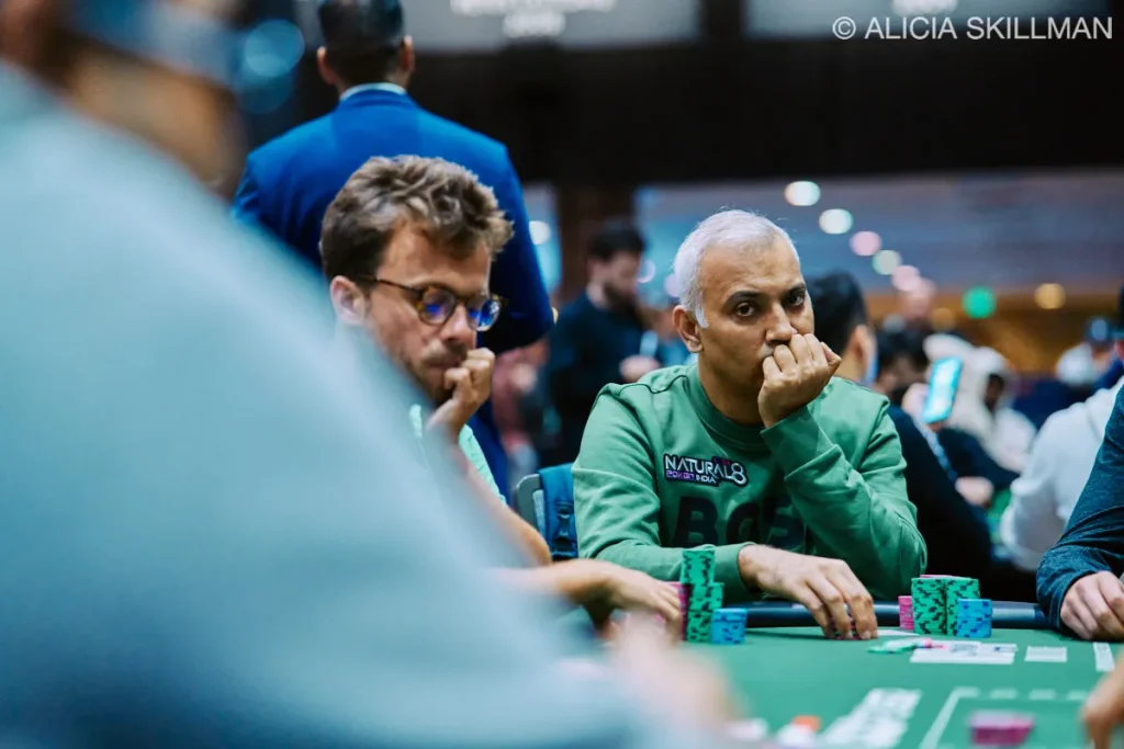 Kunal Patni at 2025 WSOP - Photo by Pokernews