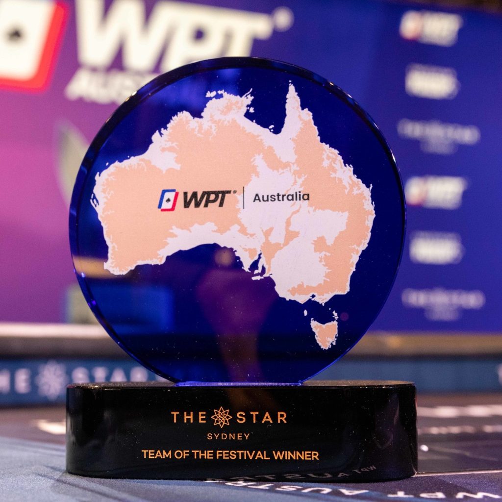 WPT Australia Team Of The Festival Trophy